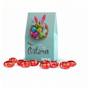 Lindt Lindor Ostereier in Mini-Standboden-Kartonage