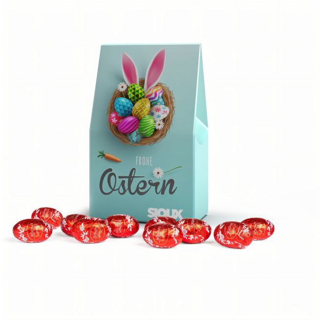 Lindt Lindor Ostereier in Mini-Standboden-Kartonage