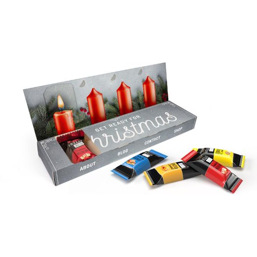 Lindt HELLO Mini "Adventsbox To Go" Eco (Bild 1)