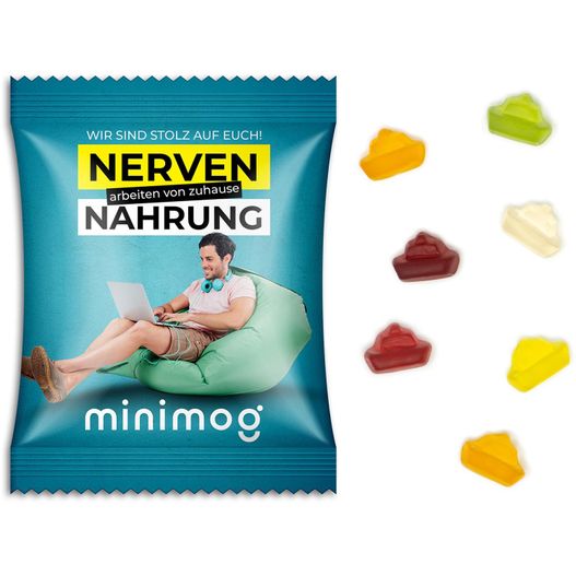 eine tasche von nervennahrung gummy Fruchtgummi Standardformen (Bild 1)