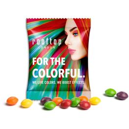 Skittles im Werbetütchen