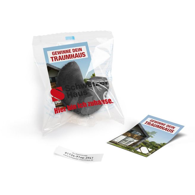 Glückskekse mit Werbekärtchen