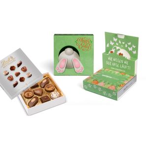 Lindt Mini Pralinés in Oster Pop-Up Kartonage