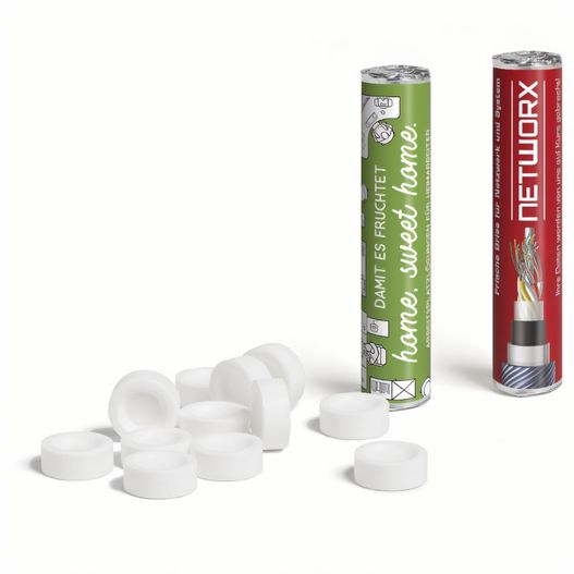 ein paar batterien nebeneinander sitzen Pfefferminzrolle (Bild 1)