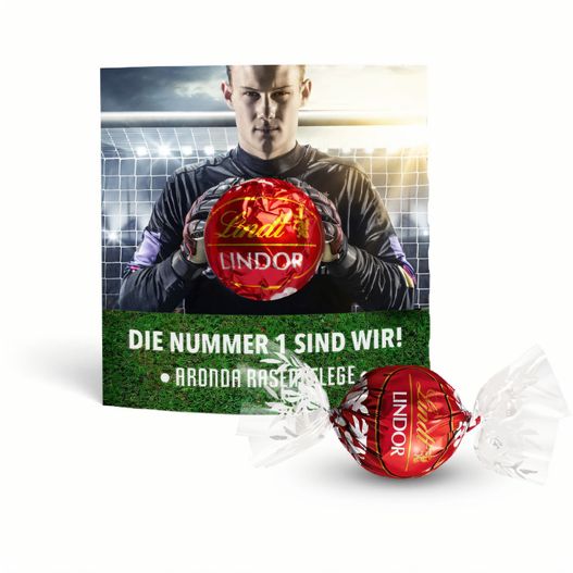 Lindt Lindor Kugel in Werbekartonage (Bild 1)