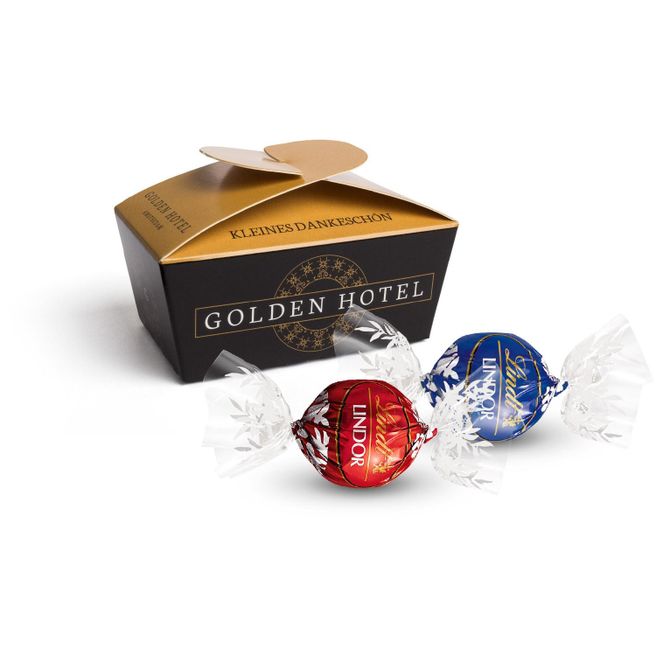 Lindt Lindor Kugeln im Werbeballotin