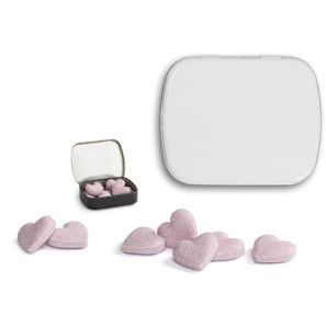 Brauseherzen in Mini Nostalgiedose