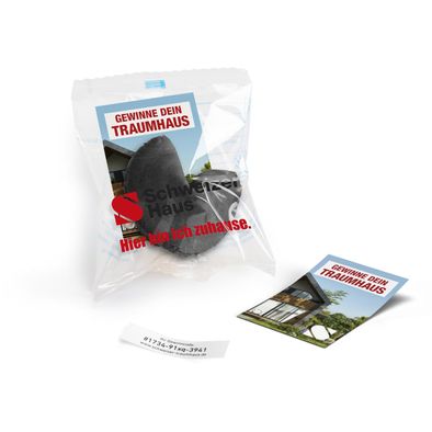 Glückskekse mit Werbekärtchen