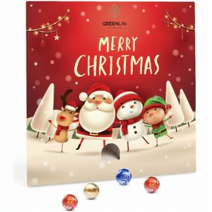 Lindt Lindor Adventsspender "Quadrat"