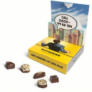 Lindt Mini Pralinés in Pop-Up Kartonage