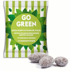 Weihnachtsmandeln im Werbetütchen