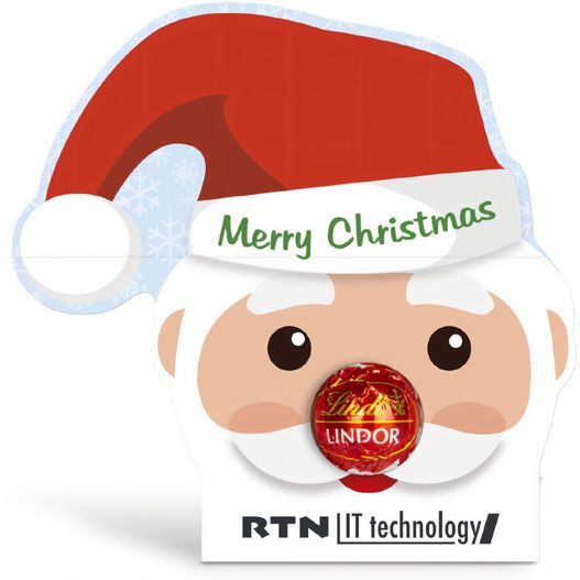 Lindt Lindor Kugel in Werbekartonage "Santa Claus" (Bild 1)