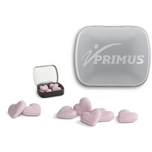 Brauseherzen in Mini Nostalgiedose