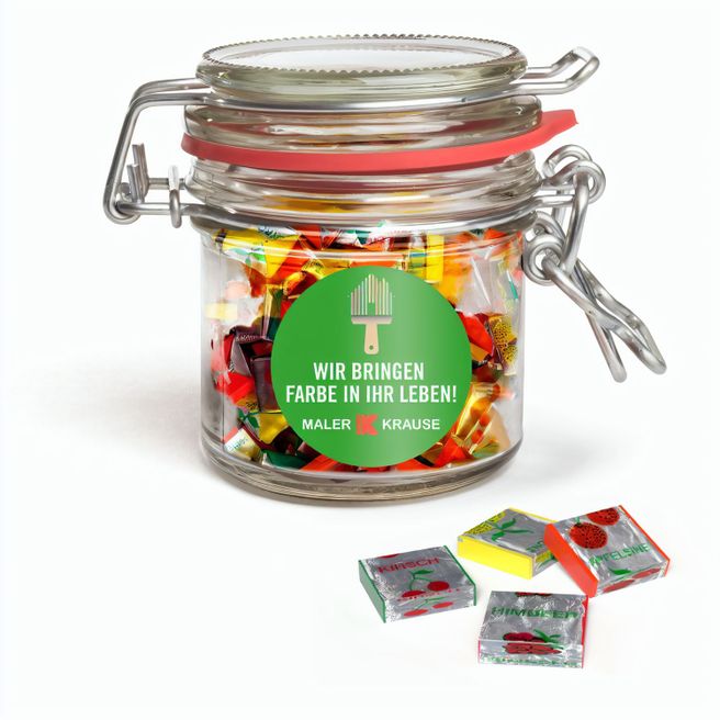 Produktabbildung Fruchtkaramellen im Nostalgie Glas Fruchtkaramellen im Nostalgie Glas