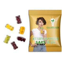 Produktabbildung Fruchtsaftbärchen im Werbetütchen Fruchtsaftbärchen im Werbetütchen