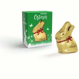 Lindt Mini Goldhase in Werbekartonage