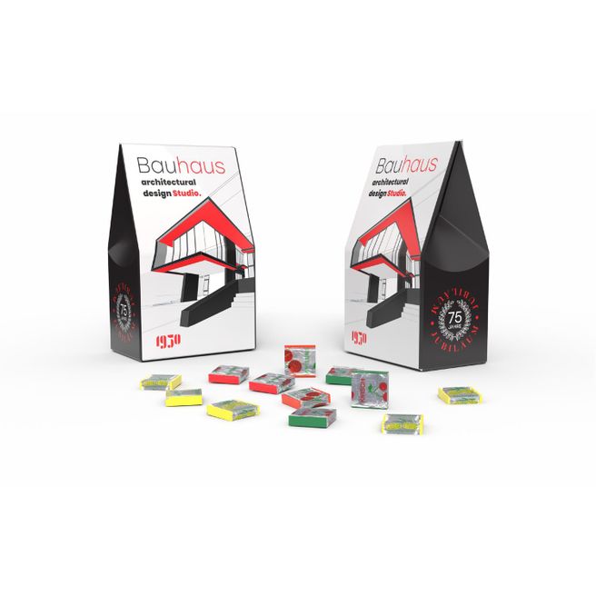 Produktabbildung Fruchtkaramellen in Mini Standbodenkartonage Fruchtkaramellen in Mini Standbodenkartonage