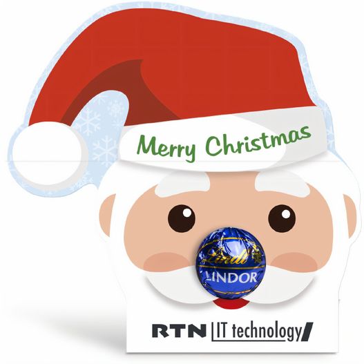 Lindt Lindor Kugel in Werbekartonage "Santa Claus" (Bild 1)