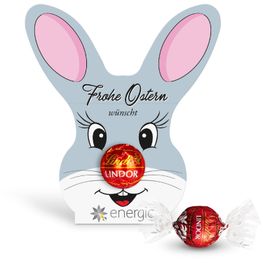 Lindt Lindor Kugel in Werbekartonage "Osterhase"