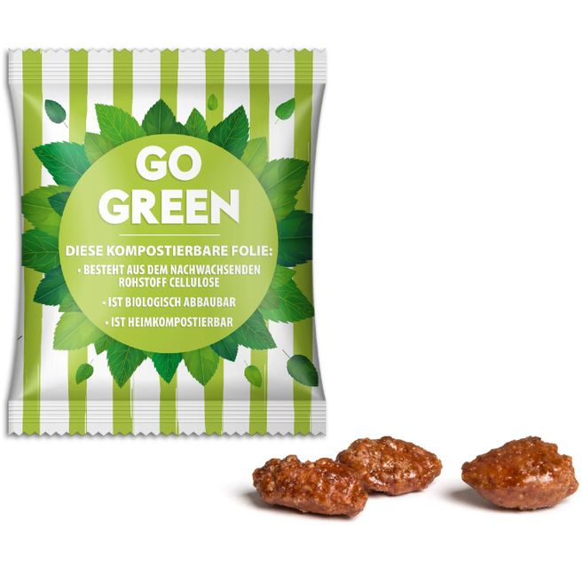 Produktabbildung Gebrannte Mandeln im Werbetütchen Gebrannte Mandeln im Werbetütchen