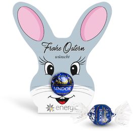 Lindt Lindor Kugel in Werbekartonage "Osterhase"