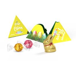 Lindt Osternest in Pyramidenbox