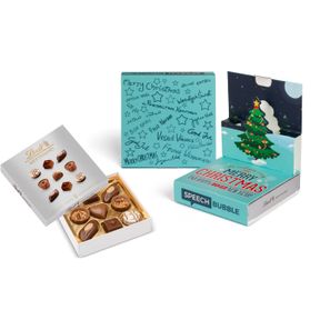 Lindt Mini Pralinés in Christmas Pop-Up