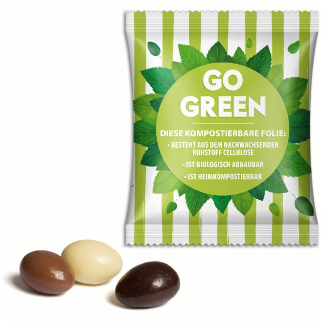 Mandeln im Werbetütchen