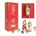 Lindt Lindor Adventsspender "Turm" mit Hohlfigur