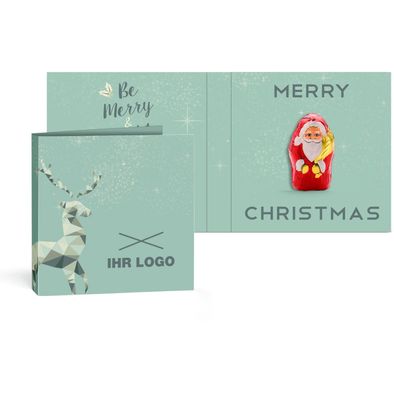 "Rausch Plantagen" Schokoladen-Figuren in Klappkarte klein