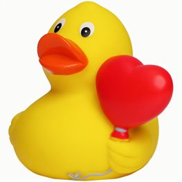 Produktabbildung Quietsche-Ente Herzballon Quietsche-Ente Herzballon
