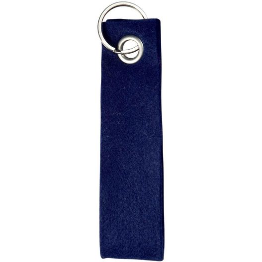 eine schlüsselkette mit einem ring darauf Polyesterfilz Schlüsselanhänger Schlaufe Rechteck (Bild 1)