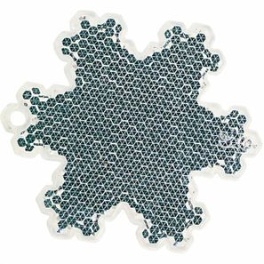 Fußgängerreflektor Eiskristall