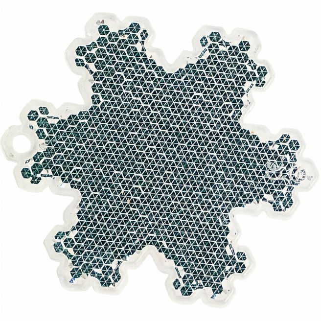 Fußgängerreflektor Eiskristall