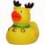 Quietsche-Ente Weihnachts-Elch (Bild 1)