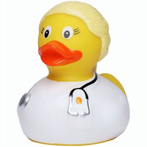 Quietsche-Ente Ärztin, blond