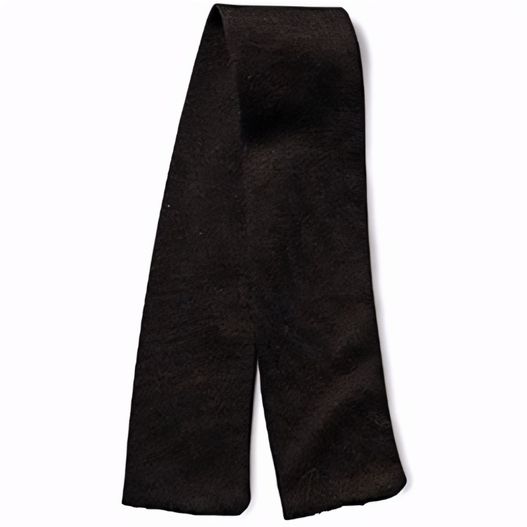 eine schwarze krawatte mit einem bogen darauf Schal (Bild 1)