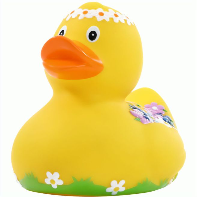 Produktabbildung Quietsche-Ente Blumendesign Quietsche-Ente Blumendesign