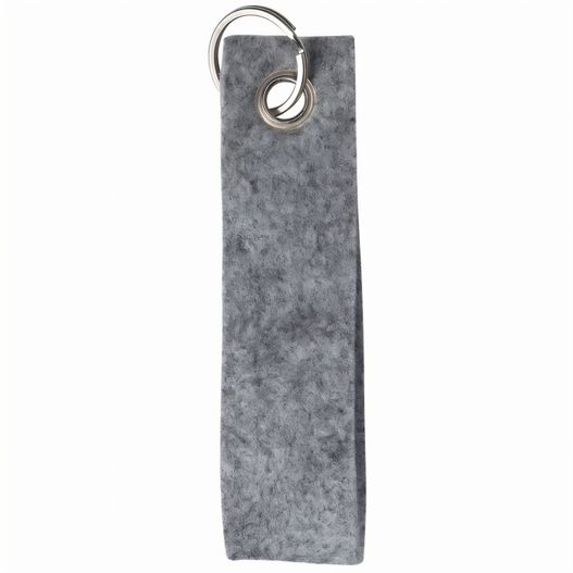 eine schlüsselkette mit einem ring darauf Polyesterfilz Schlüsselanhänger Schlaufe Rechteck (Bild 1)