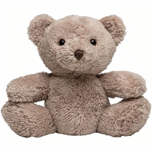 ein teddybär sitzt auf einer weißen oberfläche Bär Merle (Bild 1)