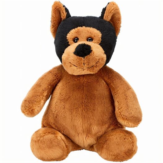 ein brauner teddybär mit schwarzem hut Hund Tomke (Bild 1)