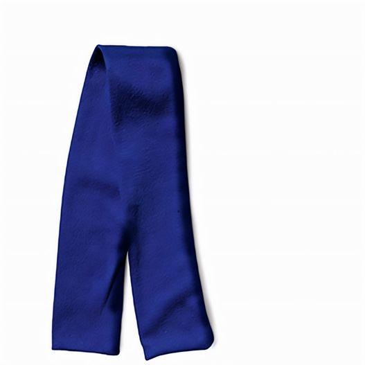 eine blaue krawatte mit einem weißen hintergrund Schal (Bild 1)