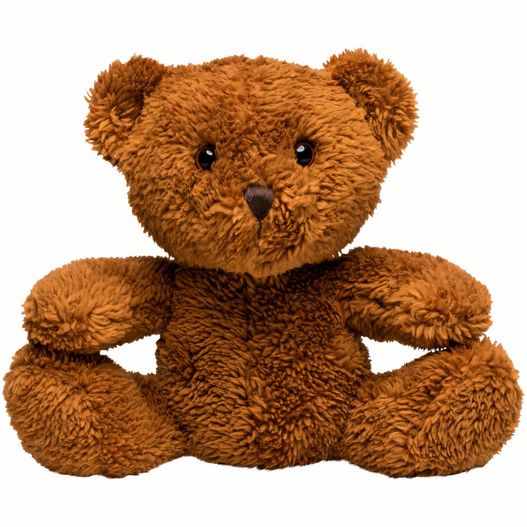 ein brauner teddybär auf weißer oberfläche Bär Merle (Bild 1)