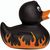 Quietsche-Ente Flammen (Bild 4)