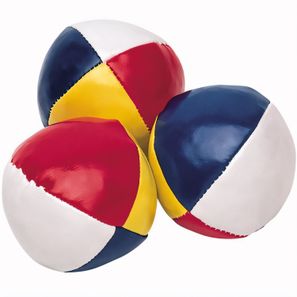 Jonglierball mit 4 Segmenten
