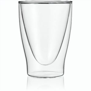 Olinda Kaffee Glas-Thermobecher doppelwandig