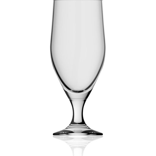 ein glas bier auf einer weißen oberfläche Aviero Pokal 0,3 l (Bild 1)