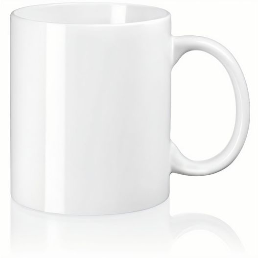 ein weißer kaffeebecher mit weißem hintergrund Oxford Keramiktasse, 36 cl (Bild 1)