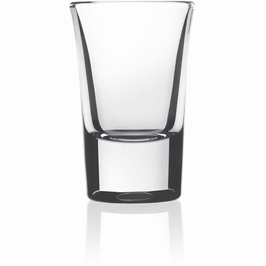 ein schussglas mit weißem hintergrund Junior Stamper (Bild 1)