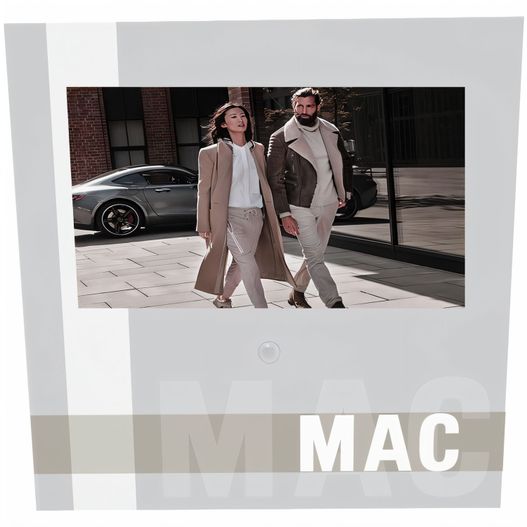 Thekenaufsteller Karton 10' HD IPS (Bild 1)